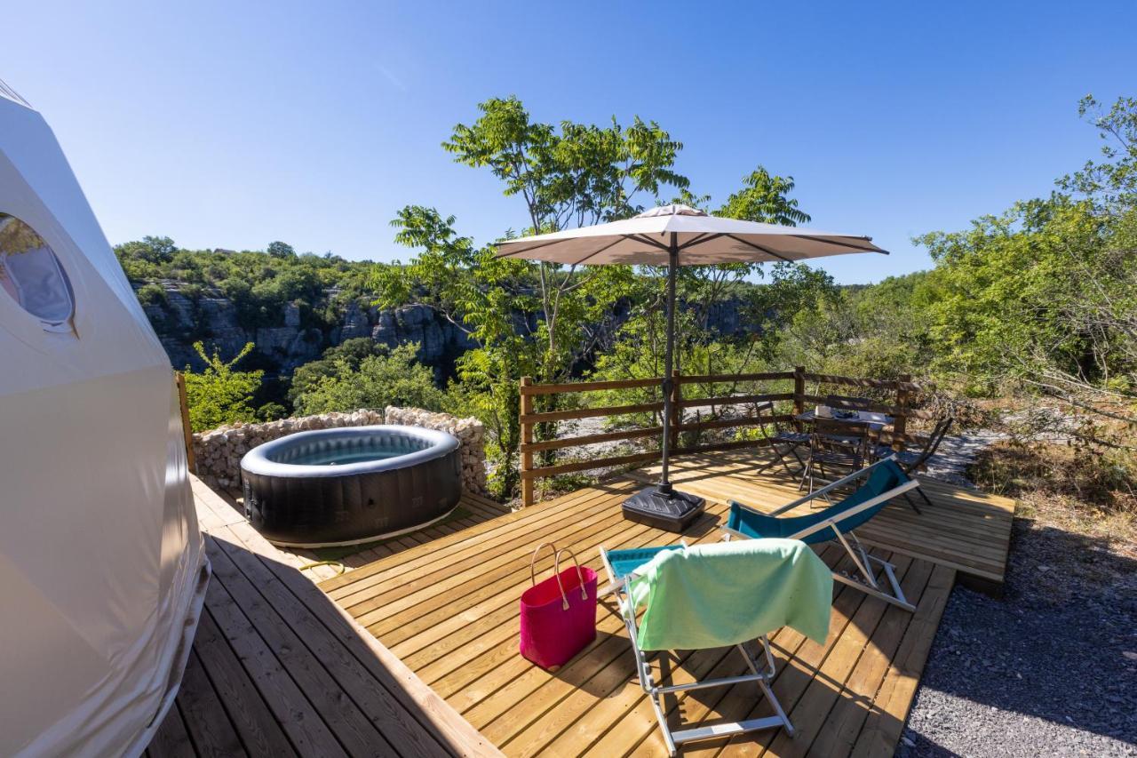 Les Domes Des Gorges Hotel รูองส์ ภายนอก รูปภาพ
