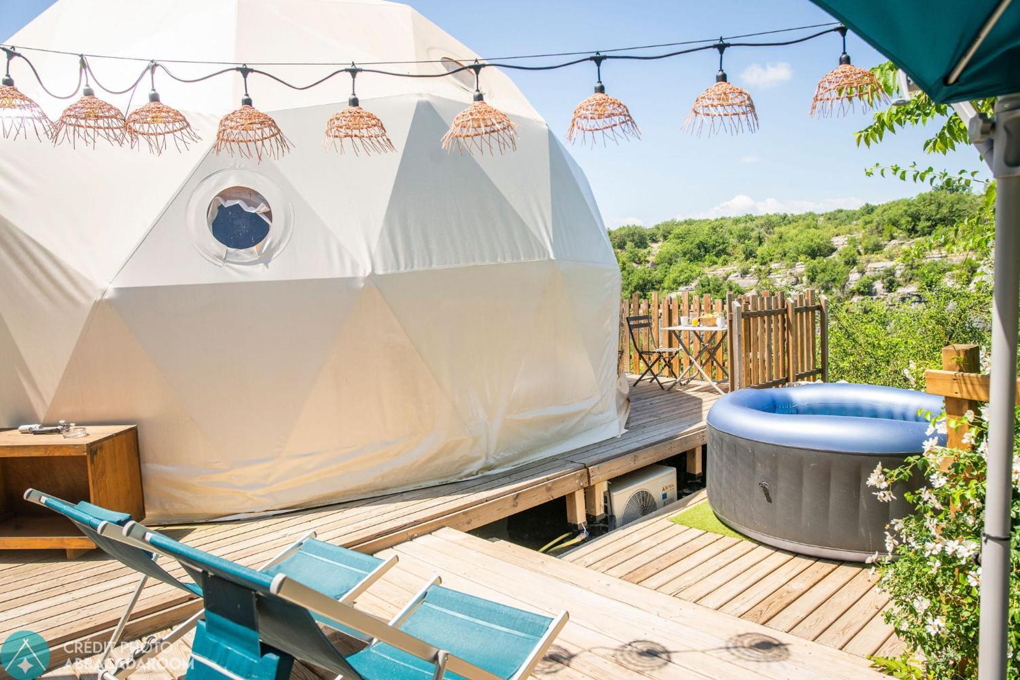 Les Domes Des Gorges Hotel รูองส์ ภายนอก รูปภาพ