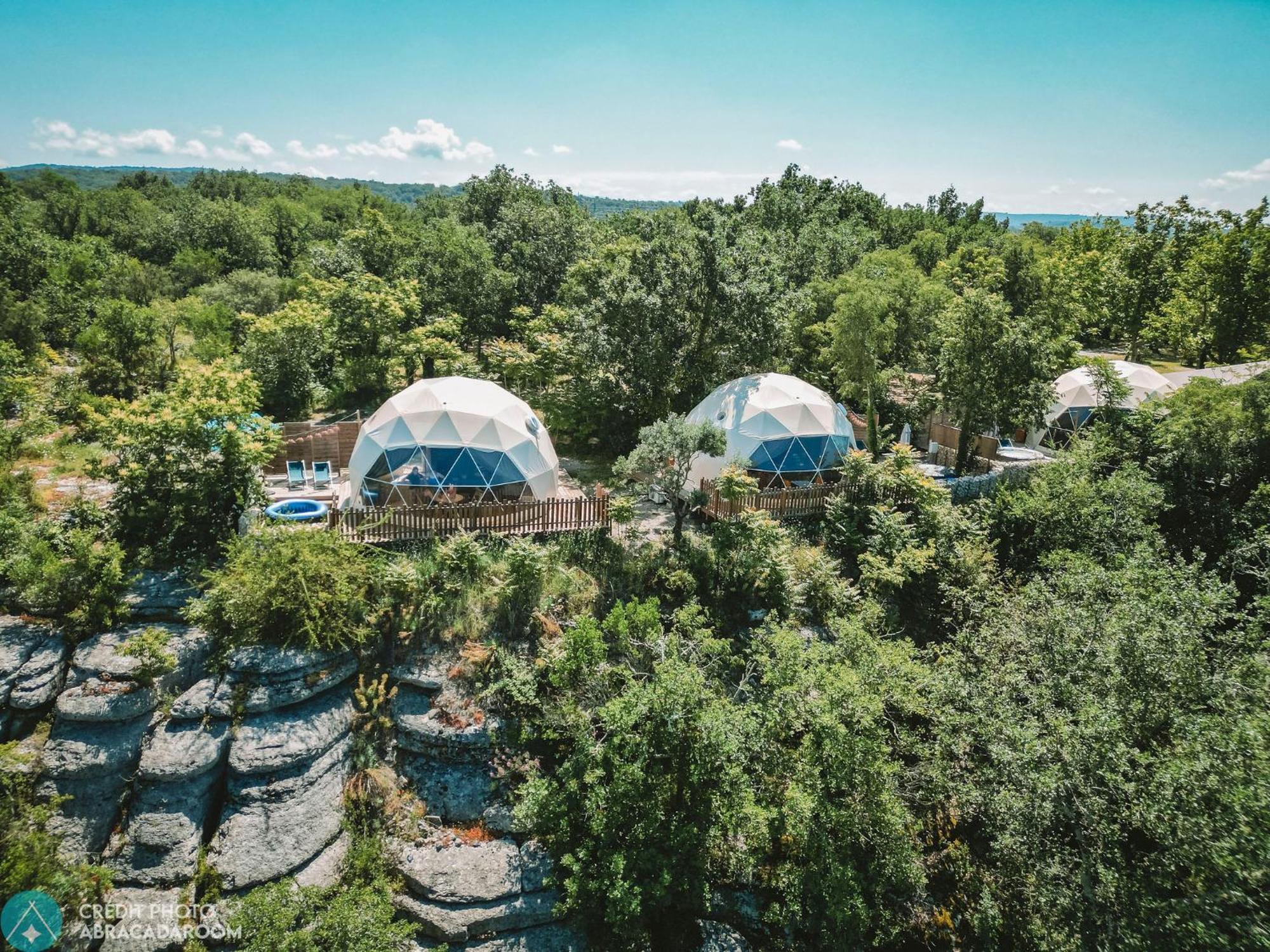 Les Domes Des Gorges Hotel รูองส์ ภายนอก รูปภาพ